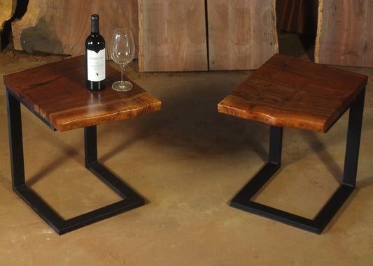 Live Edge End Table