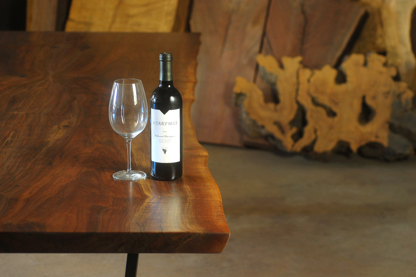 Bookmatch Live Edge Dining Table4