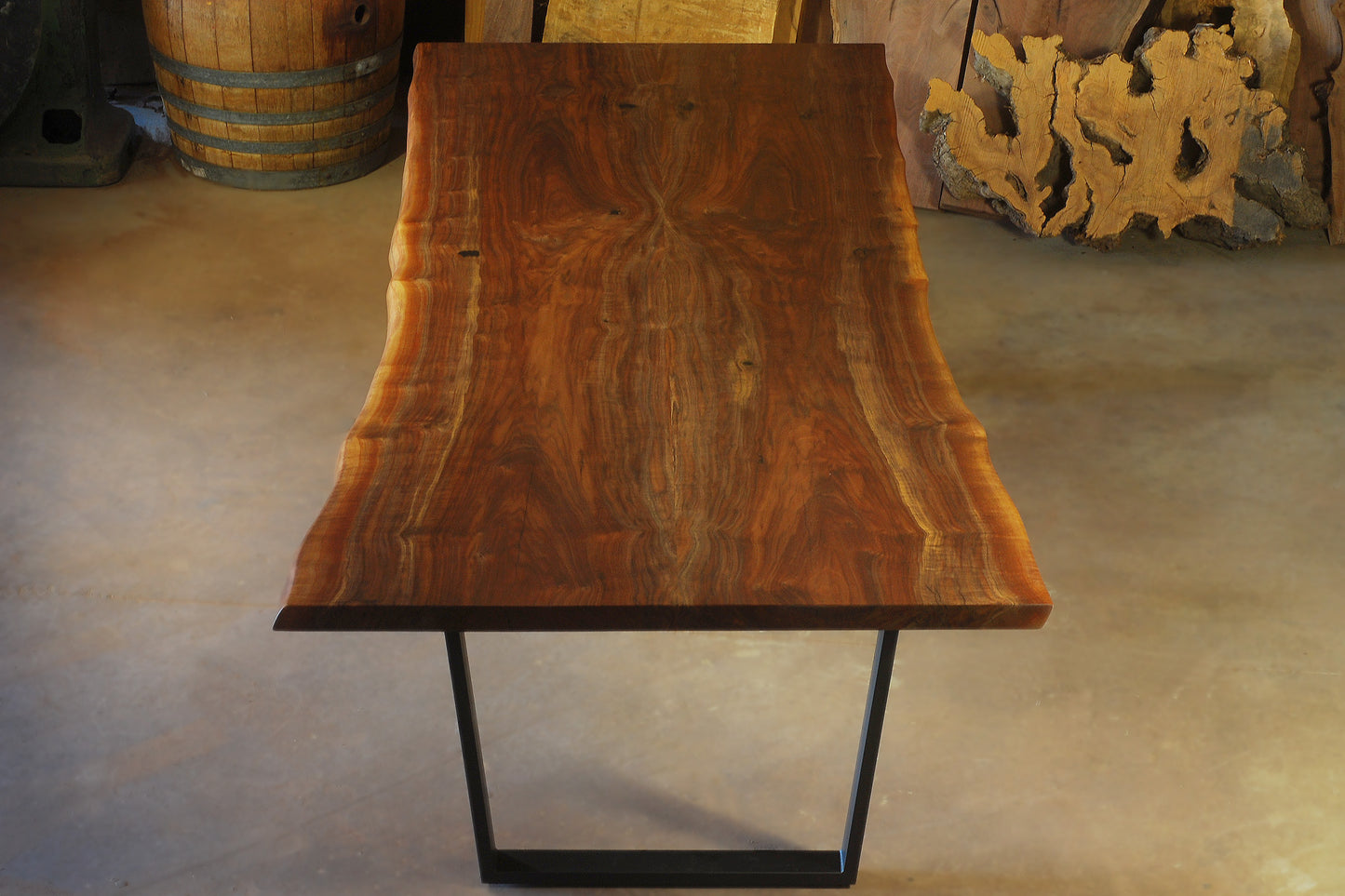 Bookmatch Live Edge Dining Table5