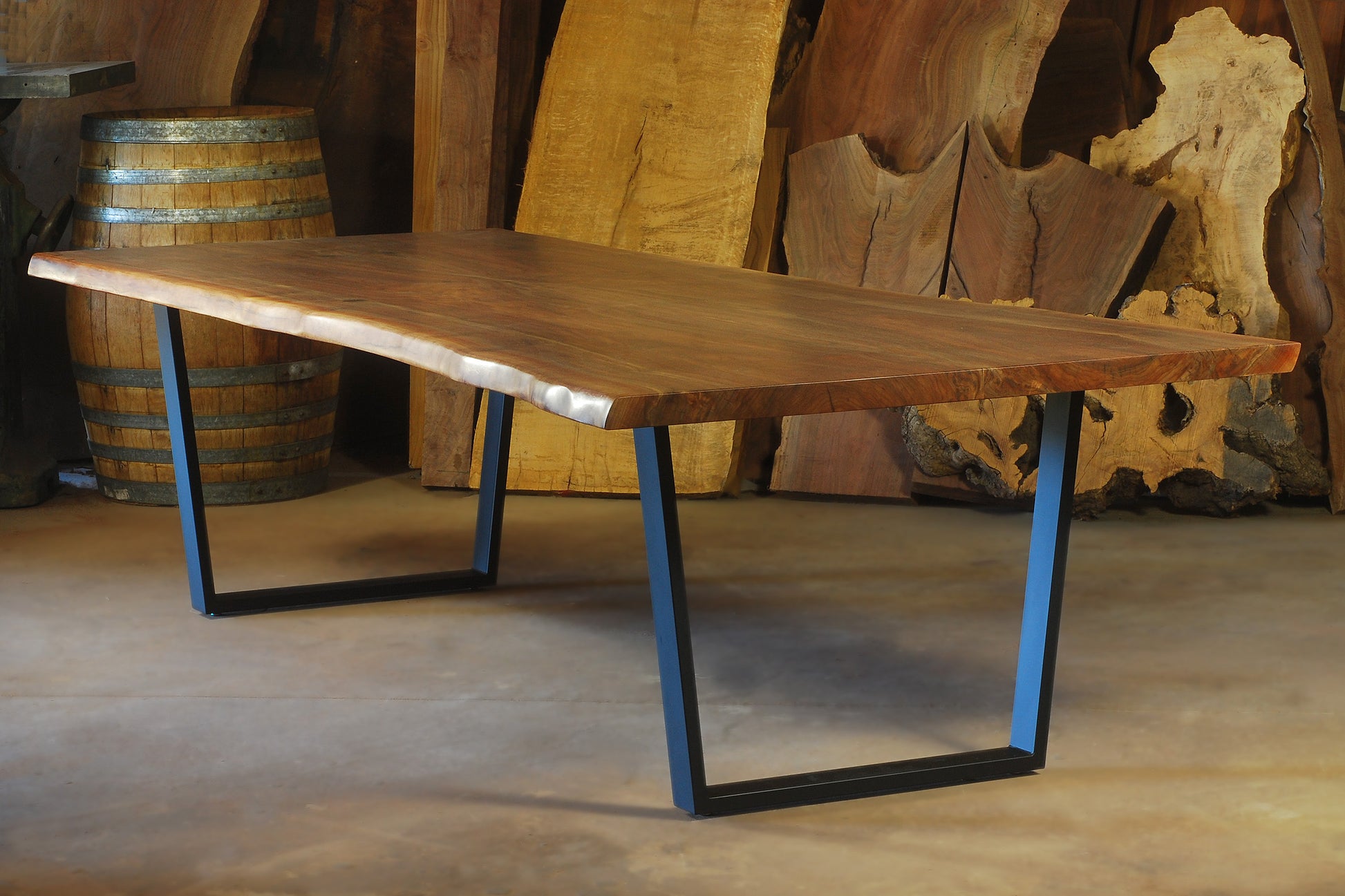 Bookmatch Live Edge Dining Table6